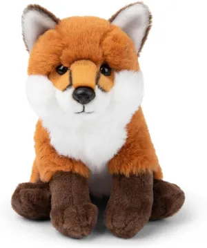 01279 - ECO Soft Toy Red Fox, Realistic Cuddly Toy, Approximately 15 cm, Wonderfully Soft and Cozy, Hand Washable Possible