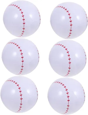 1 Set Inflatable Beach Ball Funny Simulation Sports Balls for Pool Party Summer Fun Family Games Lightweight Safe Random Color