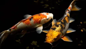 1000 Pieces Puzzles for Adults - Japanese Koi Fish Colorful Challenging Jigsaw Puzzle, Daring to Try, Family Entertainment Interactive Fun Jigsaw Puzzle Gifts