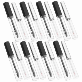 10ml Diy Mascara Tube Set Empty Eyeliner Tube for Diy Lip Gloss Makeup