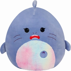 20-Inch Shark Plush Pillow Cute Plush Toy Jumbo Stuffed Shark Soft Stuffed Animal Birthday for Kids