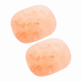 2pcs Natural Mineral Salt Soap Exfoliating Bar for Face Body Foot Care Deep Cleansing Skincare Salt Soap for Spa Travel Home Use Soothing Massage Function