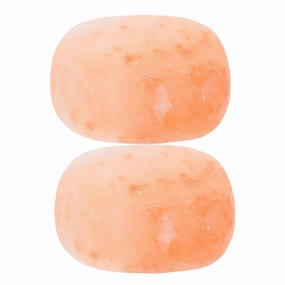 2pcs Natural Salt Soap Exfoliating Bar Gentle Mineral Salt Body Wash for Face Body Foot Care Spa Quality Exfoliation for Daily Use and Home Pampering