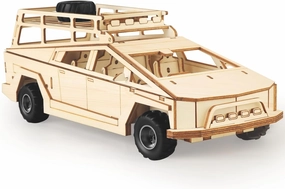 3D Wooden Puzzles for Adults - Brain Teaser Wooden 3D Puzzle Car for Kids and Adults to Build - Ideal Model Car Kits for Craft and Car Lovers on Valentine's Day and Christmas (Truck Kit)
