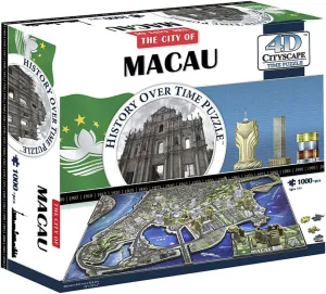 4D Cityscape 4D Macau China Puzzle