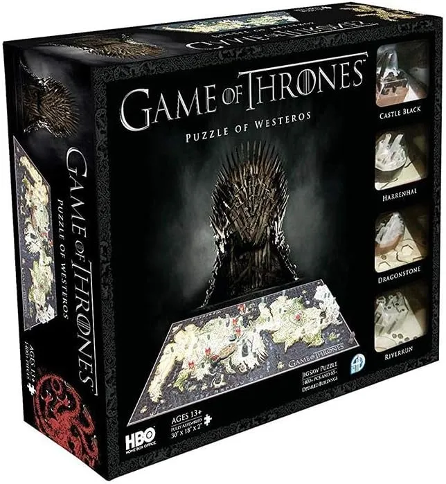 4D Cityscape Game of Thrones: Westeros 3D Puzzle