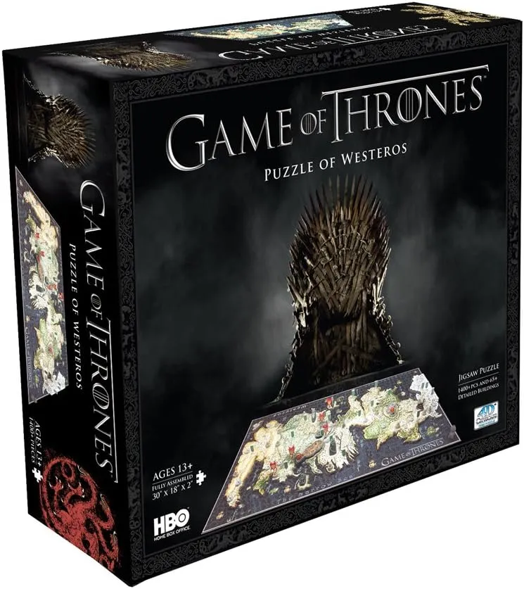 4D Cityscape Game of Thrones: Westeros 3D Puzzle