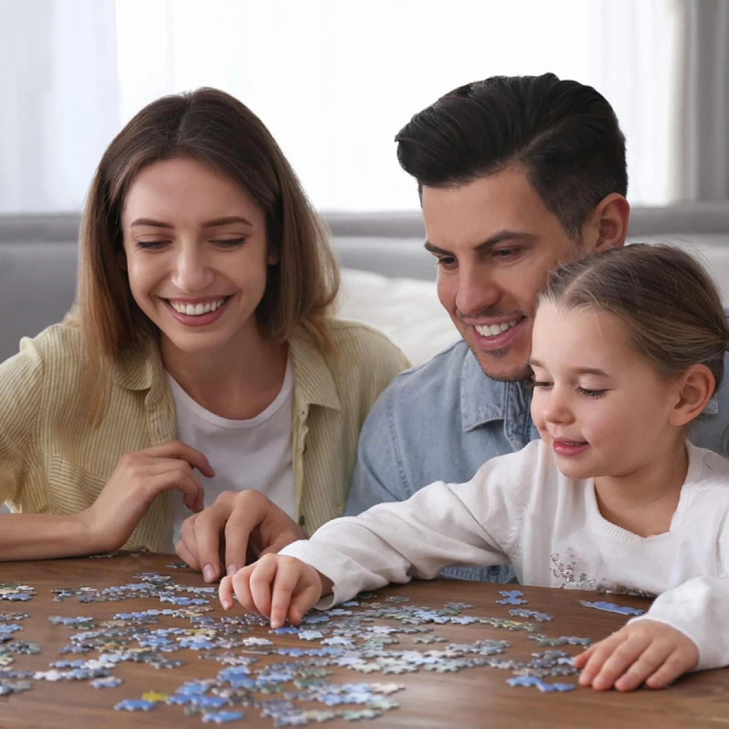 500 Pieces Puzzles for Adults - White Calf Grassland Jigsaw Puzzle, Challenging and Daring to Try, DIY Family Entertainment Interactive Fun Gift