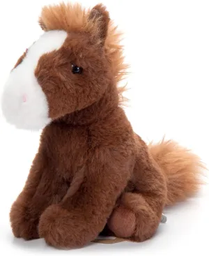 6-inch Brown Horse Plushie - Ideal Kids Gift