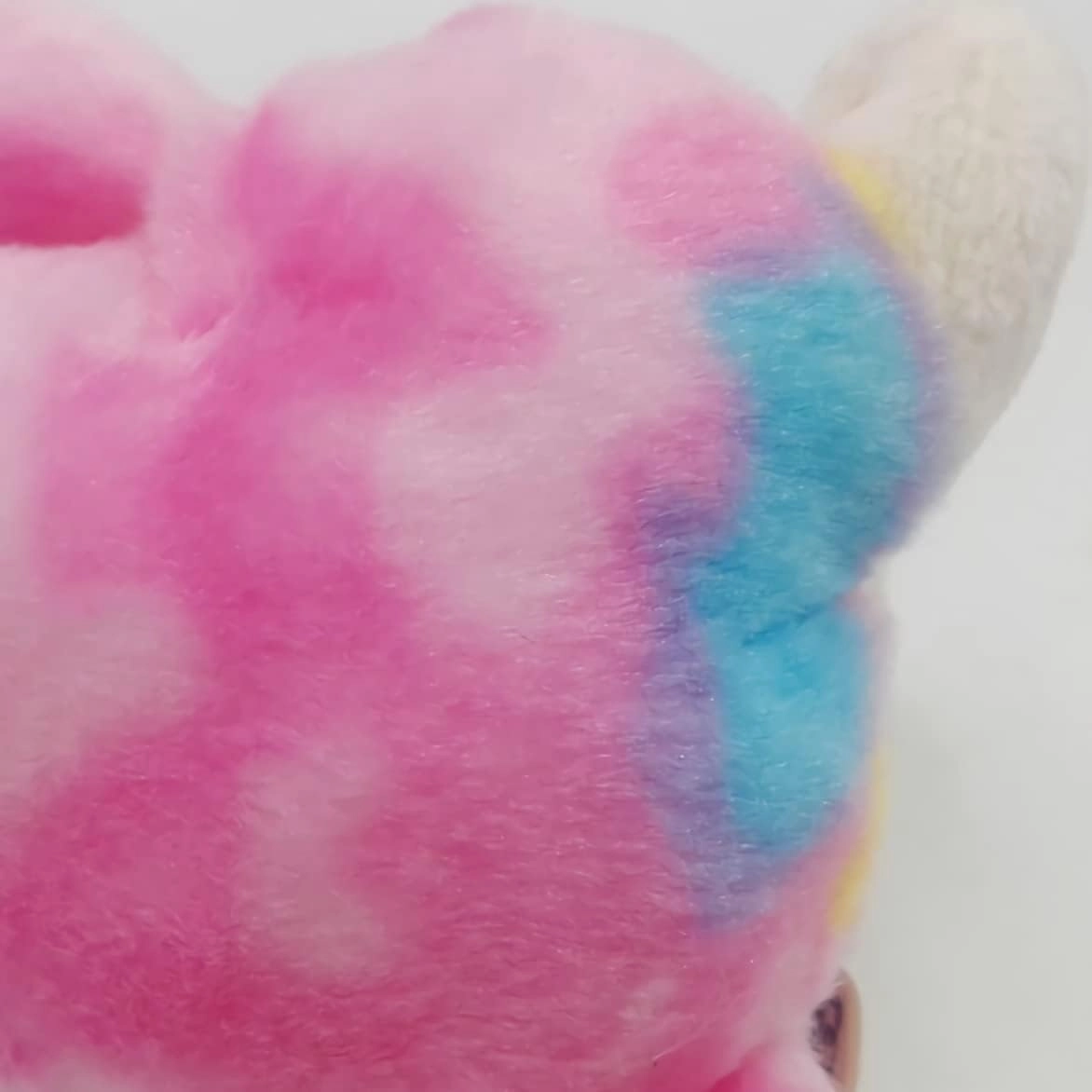 6.7'' Kawaii Rainbow Meerkat Stuffed Animal Plush Toy Cute Pink Blue Mongoose Plushie Figure Toys Pillow Doll Home Decor (6.7'', Rainbow Meerkat)