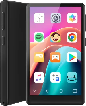 96GB MP3 Player with Bluetooth and WiFi, 4.0" Touch Screen, MTK Octa-core, MP4 MP3 Player for Spotify, Pandora, Music, 3GB RAM 96GB Storage Up to 1Tb, Android Music Player for Parental Control