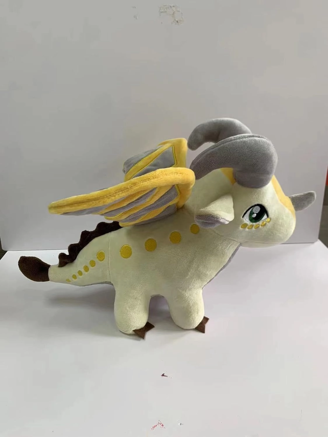 9" Dragon Plush Dragon Doll Toys Figures Stuffed Animals for Adult Kids Birthday Gifts (YellowA)
