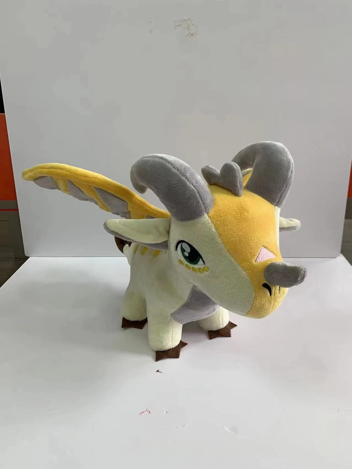 9" Dragon Plush Dragon Doll Toys Figures Stuffed Animals for Adult Kids Birthday Gifts (YellowA)