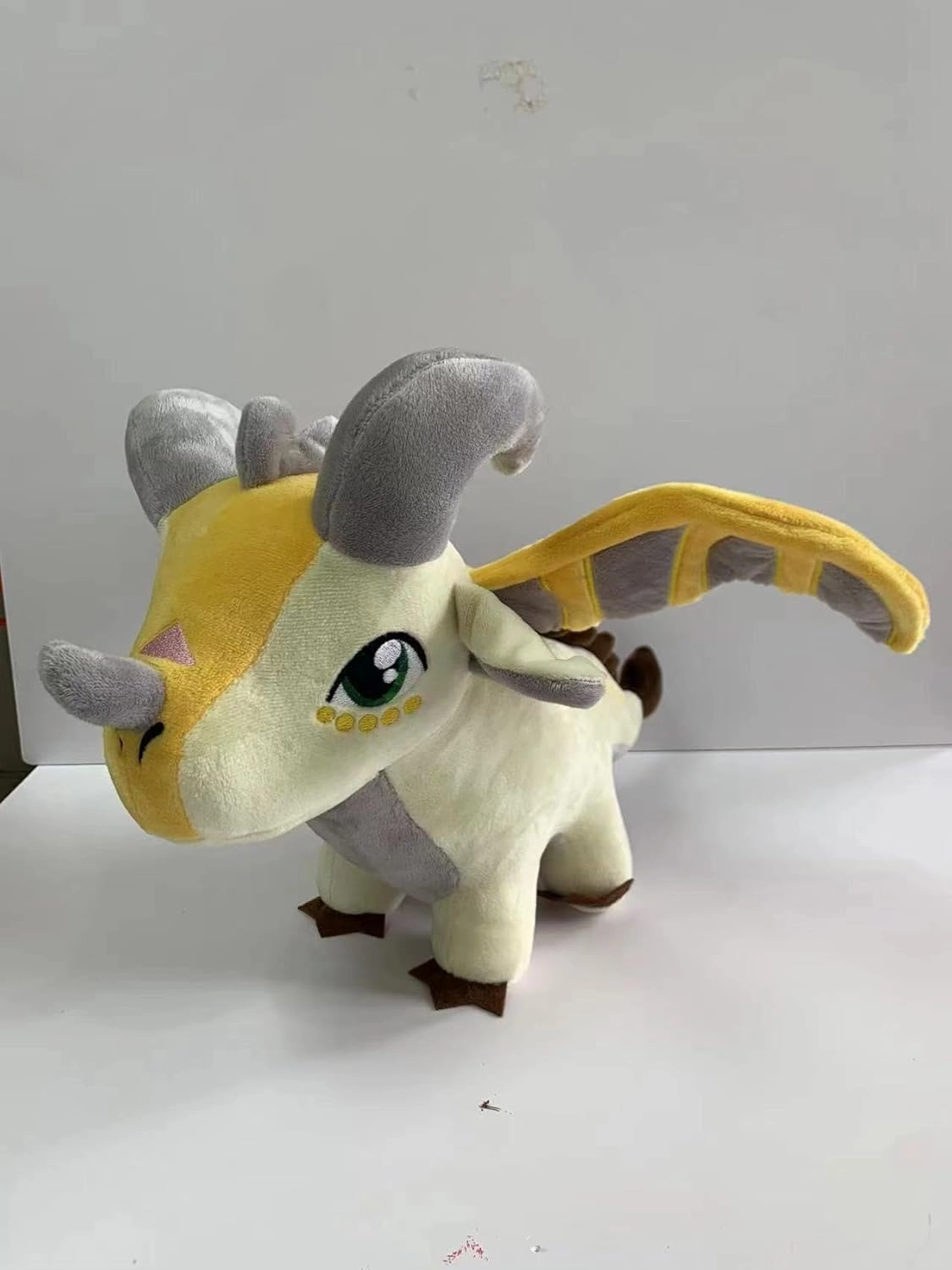 9" Dragon Plush Dragon Doll Toys Figures Stuffed Animals for Adult Kids Birthday Gifts (YellowA)