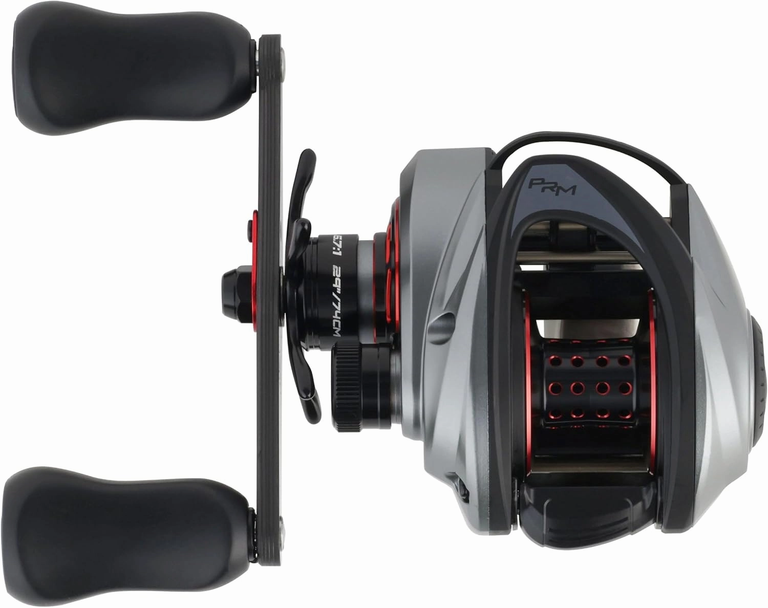 Abu Garcia Revo Premier Low Profile Reel, Reliable Freshwater Fishing Reel, Compact A-Symmetric Body with Gullwing Sideplate Design, Durable X2-Craftic Alloy Frame