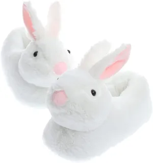 adult kids bunny toddler penguin sloth flamingo slippers for women stuffed animal slippers