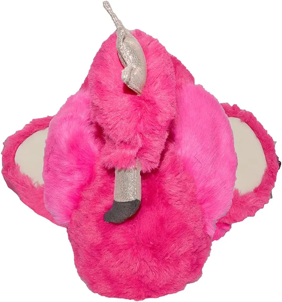 adult kids bunny toddler penguin sloth flamingo slippers for women stuffed animal slippers