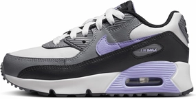 Air Max 90 LTR Preschool Lifestyle Shoes (Black/Purple)