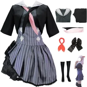 Akiyama Mizuki Cosplay Costume Project Sekai Uniform Dress Cosplay Outfits Halloween Party for Women Girls