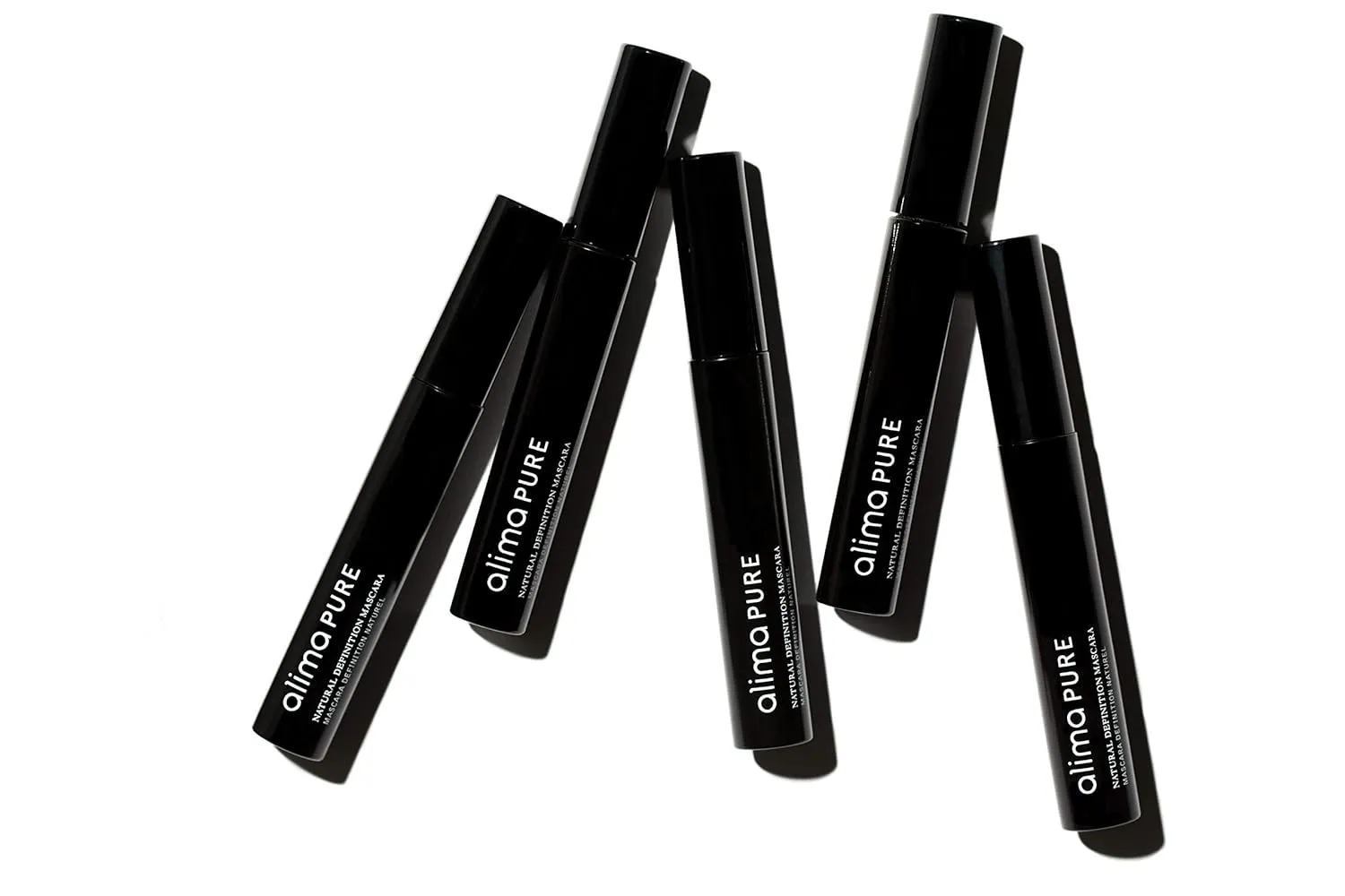 Alima Pure | Natural Definition Mascara | With Jojoba Oil and Beeswax | Eye Makeup | Black Mascara | Mineral Makeup | Black, .28 oz/ 8 g