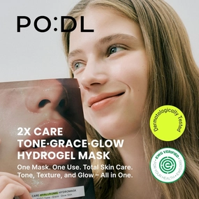 All-In-One Hyaluronic Hydrogel Mask(4ea), Chestnut Balm to Foam Vegan Cleanser(4.39 fl oz) | Deep Hydrating & Radiant Glow BoostingCleansing | Balm Korean Makeup Remover, No Double Cleansing