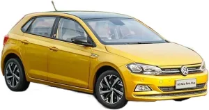 Alloy Resin Car Vehicle Model 1 18 Fit for Volkswagen All New Polo Plus Simulation Alloy Car Model Living Room Display Cabinet Collection Gift Festive Deluxe Gift