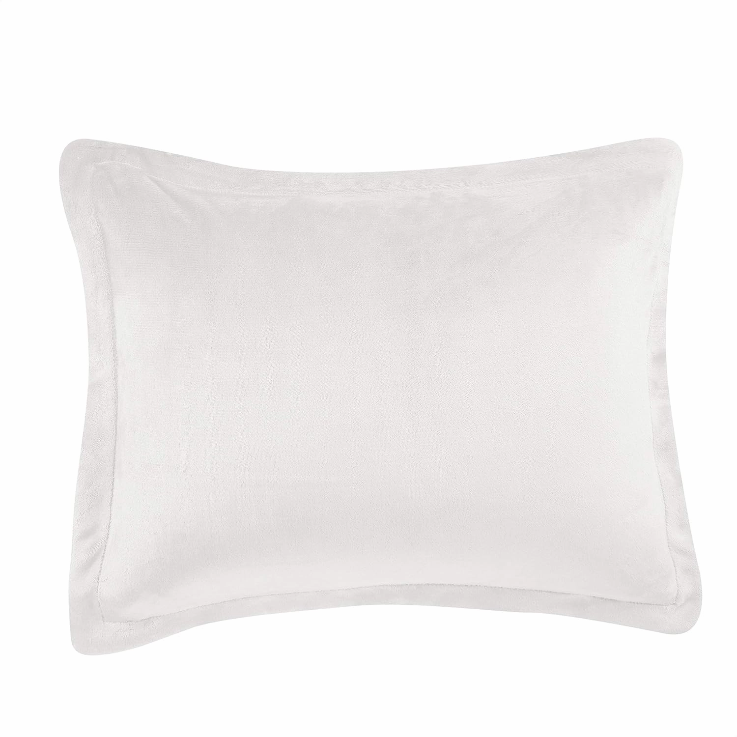 Amazon Basics 3 Piece Bedding Set, Micromink Sherpa, Ultra-Soft, Warm All Season Comforter, Full/Queen, Cream, Solid