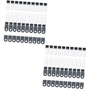 Angoily 80pcs Shaver Cleaning Brush Cleaners for Salon Personal Use Versatile Material Non-shedding Tough for Grooming Tools Hard Reach Spaces