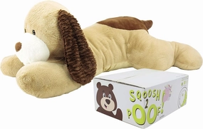 Animal Adventure | Sqoosh2Poof Giant, Cuddly, Ultra Soft Plush Stuffed Animal with Bonus Interactive Surprise - 44" Dog