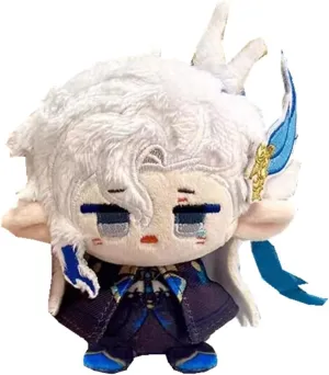 Anime Cute 10cm Sitting Plush Dolls Toys Cosplay Bag Pendant Gift