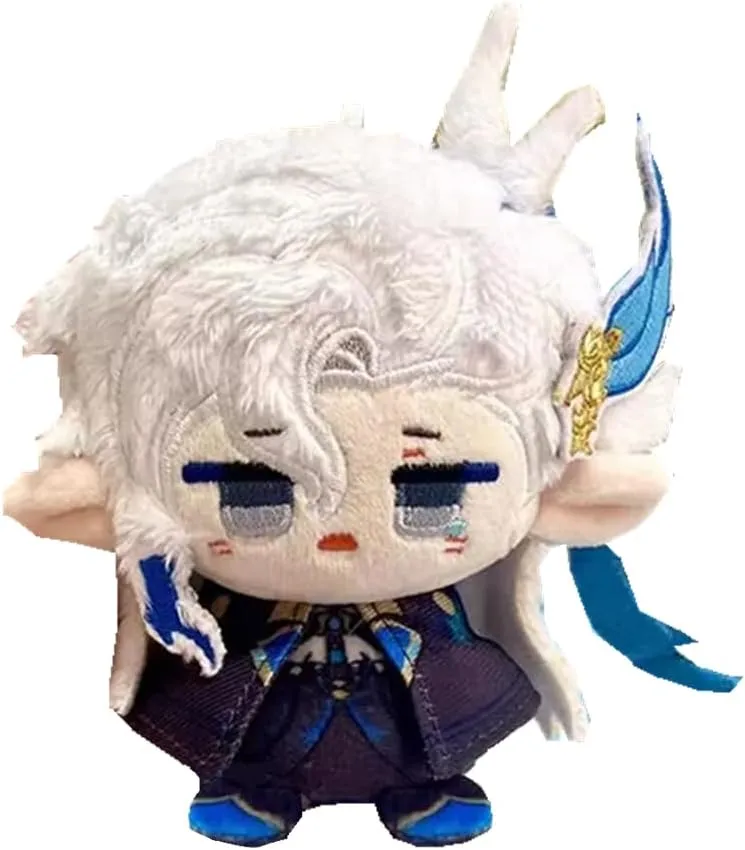 Anime Cute 10cm Sitting Plush Dolls Toys Cosplay Bag Pendant Gift