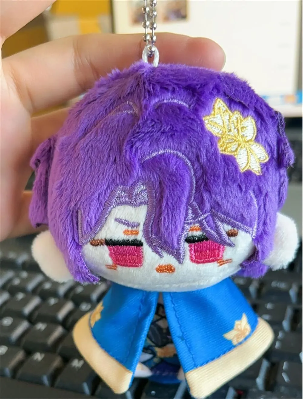 Anime Topaz HuoHuo Sunday Aventurine Firefly Cute 12cm Plush Bag Pendant Keychain Gift