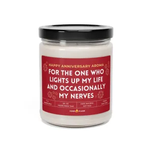 Anniversary Gift Funny Candle, Gift for Him/Her, Valentines Candle Red Love Romantic Gift, 100% Vegan Soy Wax Candle Eco-Friendly Long-Lasting Candle