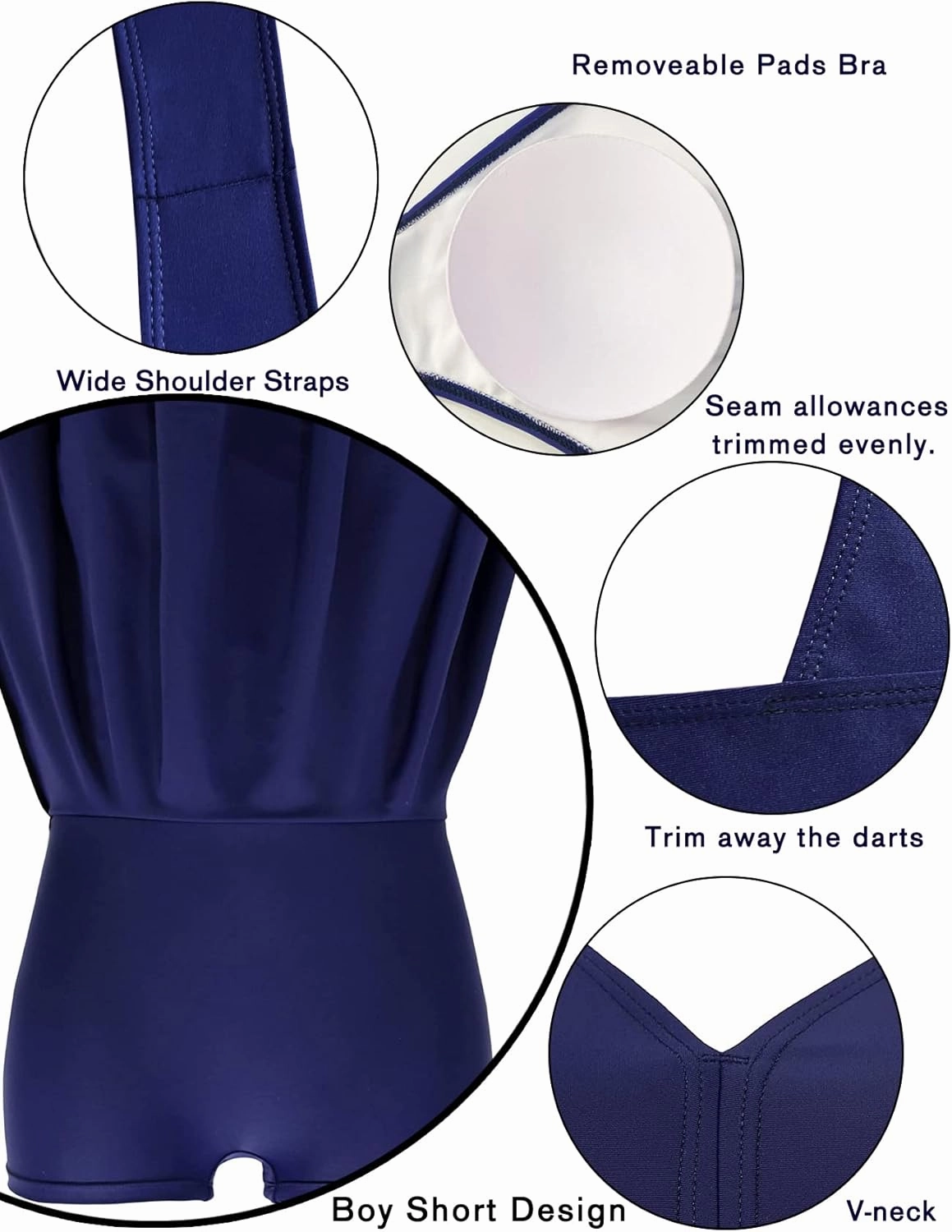 AONTUS Plus Size Hawaiin Swimsuits for Women Swimwear Long Torso Tummy Control Swimdress
