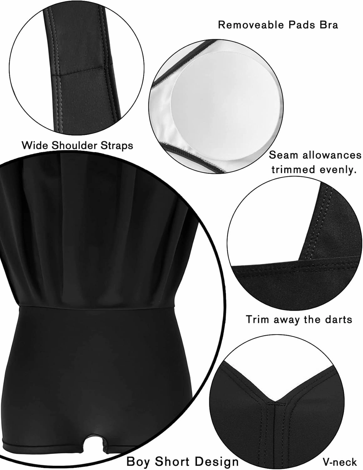 AONTUS Plus Size Hawaiin Swimsuits for Women Swimwear Long Torso Tummy Control Swimdress