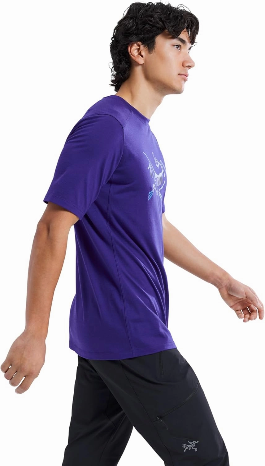 Arc'teryx Ionia Merino Wool Logo Shirt SS Men's | Soft Merino-Blend Performance Tee