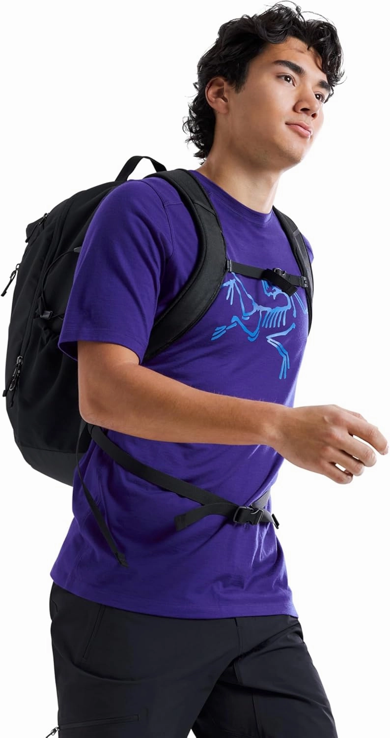 Arc'teryx Ionia Merino Wool Logo Shirt SS Men's | Soft Merino-Blend Performance Tee
