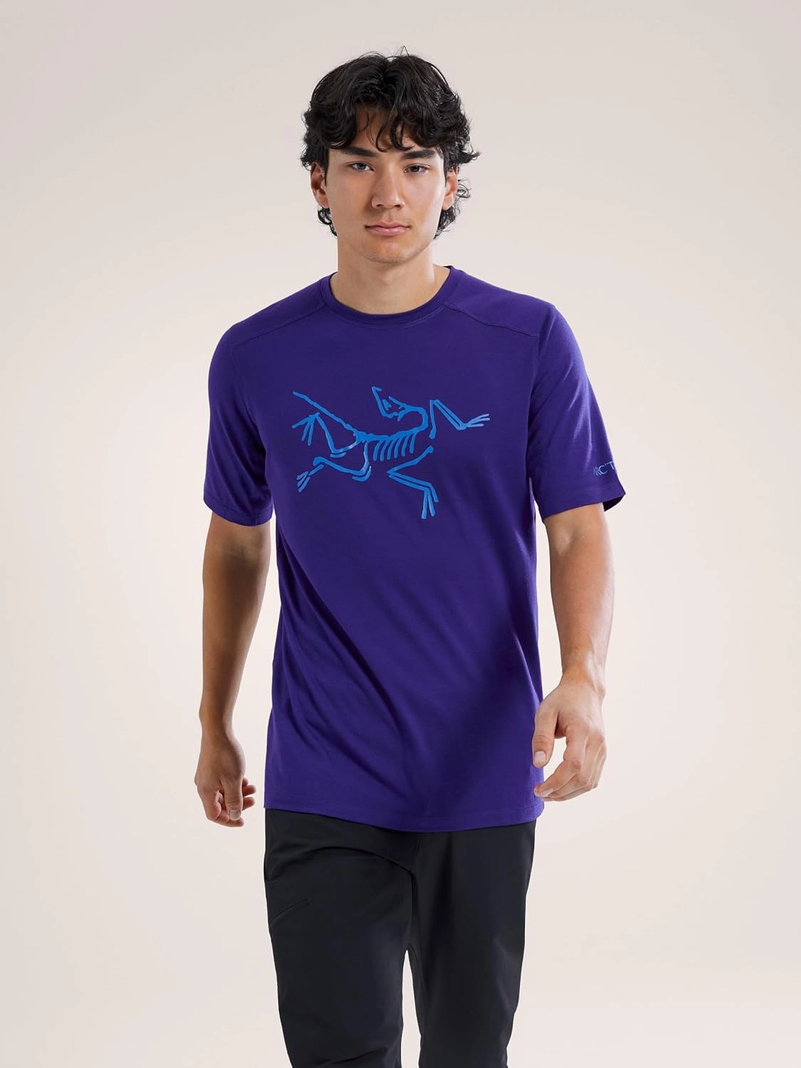 Arc'teryx Ionia Merino Wool Logo Shirt SS Men's | Soft Merino-Blend Performance Tee