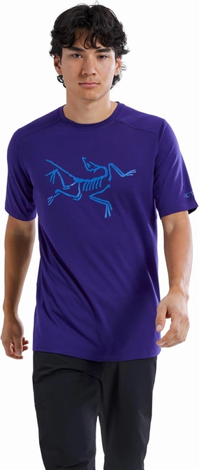 Arc'teryx Ionia Merino Wool Logo Shirt SS Men's | Soft Merino-Blend Performance Tee