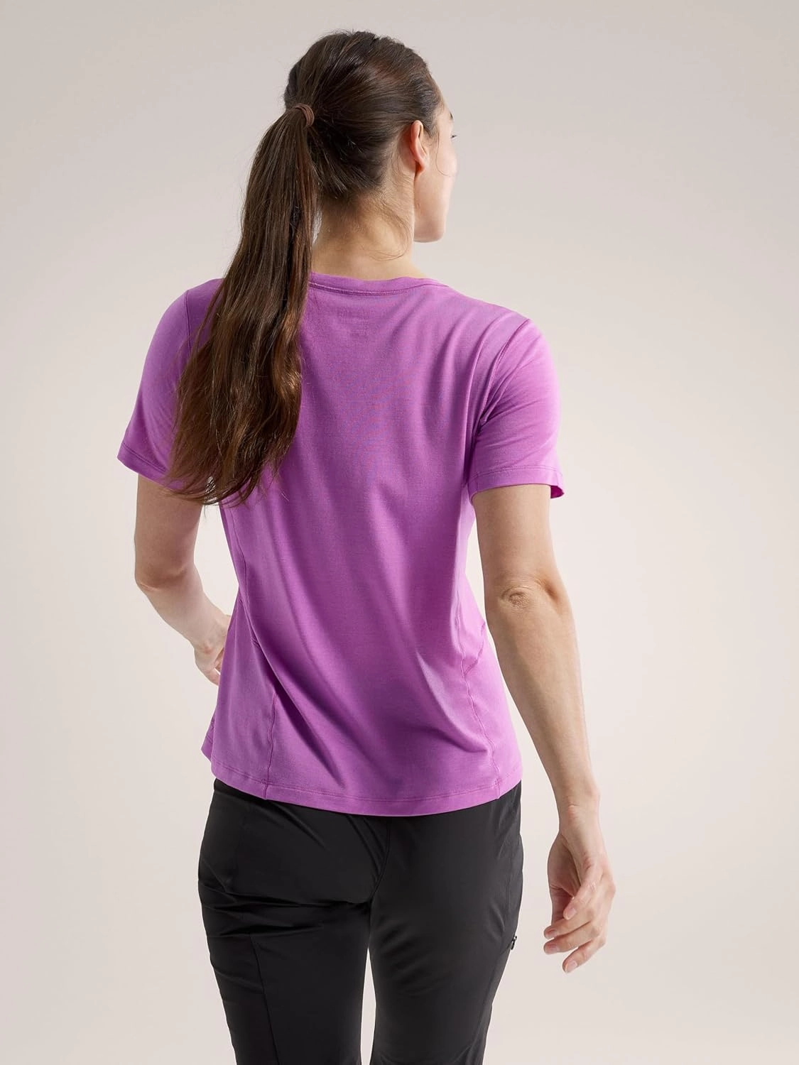 Arc'teryx Lana Merino Wool Crew Shirt SS Women's | Light Merino-Blend Tee for Every Mountain Activity - Redesign