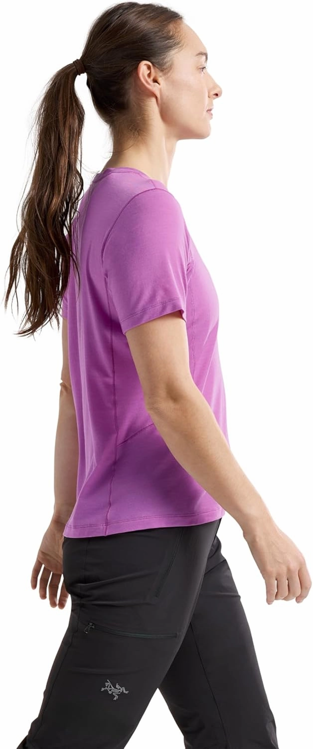 Arc'teryx Lana Merino Wool Crew Shirt SS Women's | Light Merino-Blend Tee for Every Mountain Activity - Redesign
