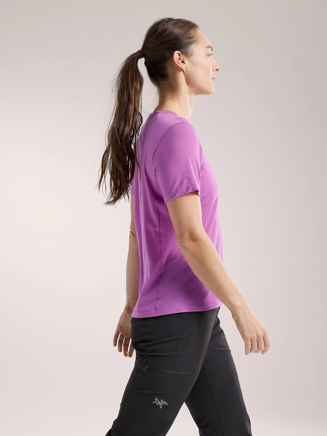 Arc'teryx Lana Merino Wool Crew Shirt SS Women's | Light Merino-Blend Tee for Every Mountain Activity - Redesign
