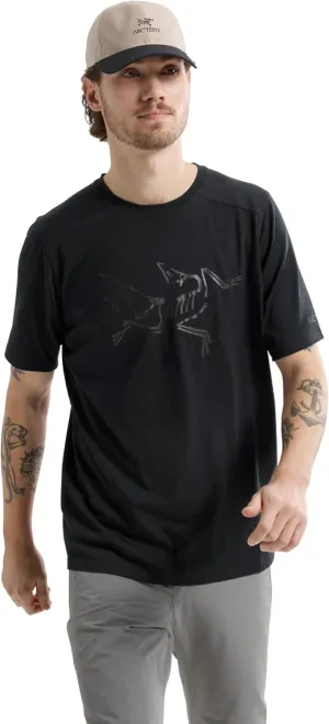Arc'teryx Ionia Merino Wool Logo Shirt SS Men's | Soft Merino-Blend Performance Tee