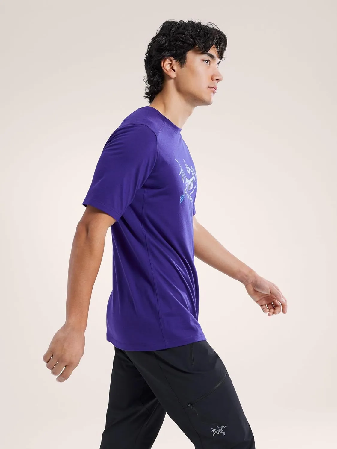 Arc'teryx Ionia Merino Wool Logo Shirt SS Men's | Soft Merino-Blend Performance Tee