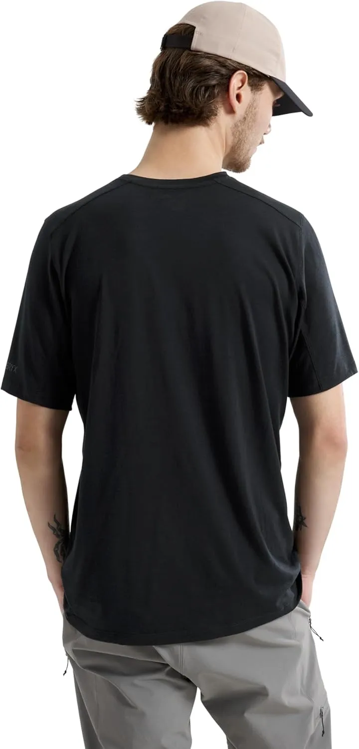Arc'teryx Ionia Merino Wool Logo Shirt SS Men's | Soft Merino-Blend Performance Tee