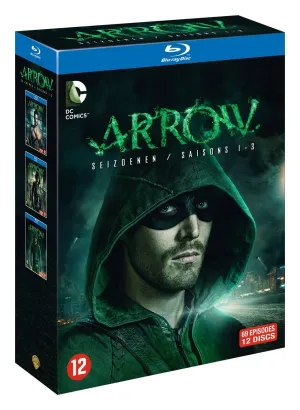 Arrow (Complete Seasons 1-3) - 12-Disc Box Set ( Arrow - Seasons One, Two & Three ) [ Blu-Ray, Reg.A/B/C Import - Belgium ]