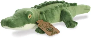 AURORA, 35036, Eco Nation Alligator, 14In, Soft Toy, Green