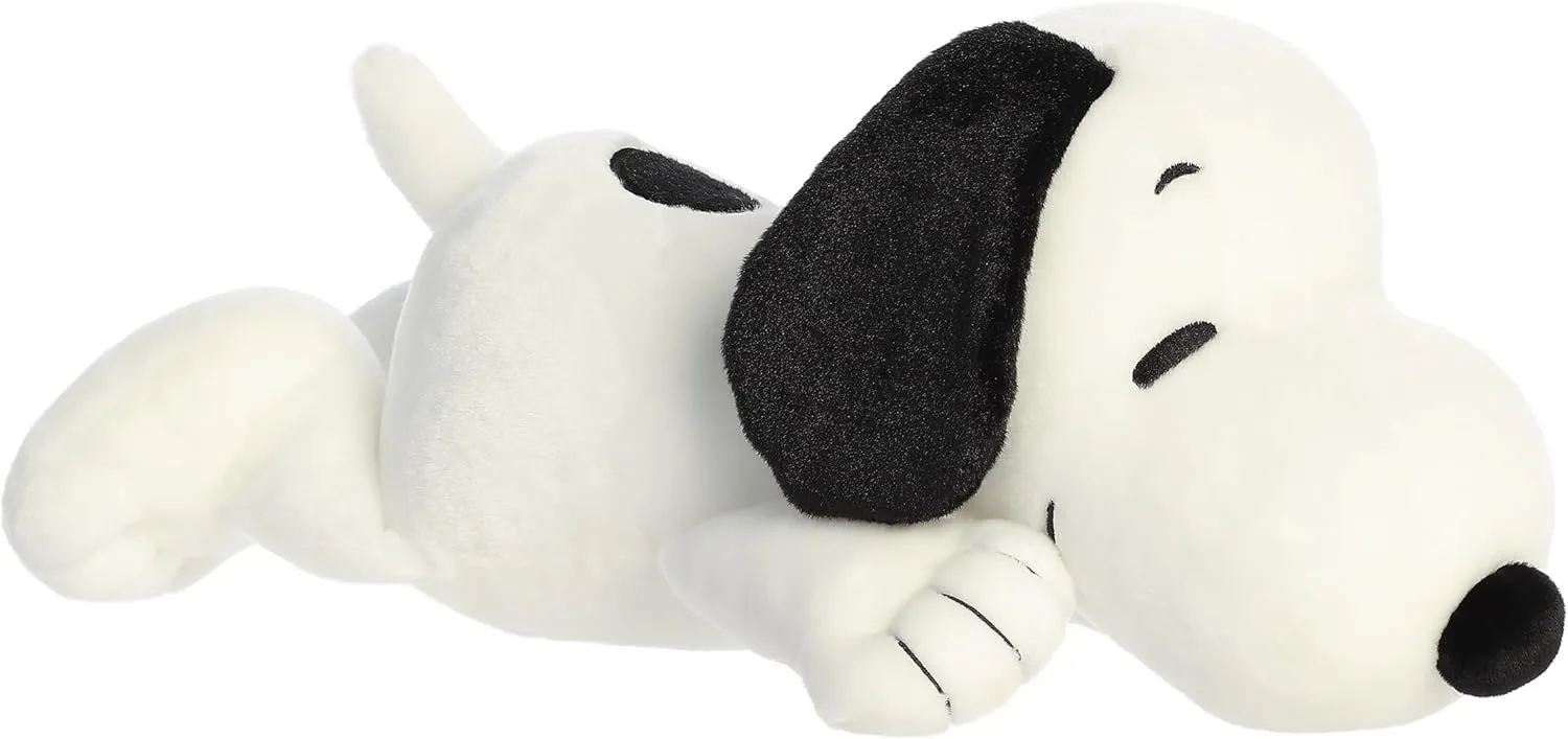 Aurora® Adorable Peanuts® Snuggle Snoopy™ Stuffed Animal - Officially Licensed Toys for All Snoopy Fans - Nostalgic Gift for Adults and Birthday Celebrations - 18 Inches