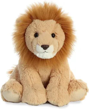 Aurora® Cuddly Lion Stuffed Animal - Cozy Comfort - Endless Snuggles - Brown 14 Inches