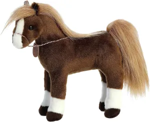 Aurora® Exquisite Breyer® Showstoppers American Saddlebred Stuffed Animal - Realistic Detailing - Imaginative Play - Brown 13 Inches